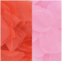 300 Red Rose Petals Fabric Fake Rose Petals Wedding Party Decoration Valentines