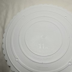 VTG Wilton Circles of Strength 3 Tier Cake Separator Plates Scalloped 9”- 11”