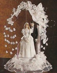New Wilton Designer Series Glorious Wedding Cake Top Black Coat # 118-420