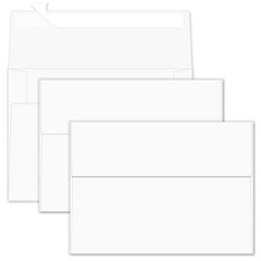 5×7 Envelopes For Invitation,A7 Envelope white,50 pack card A7, White