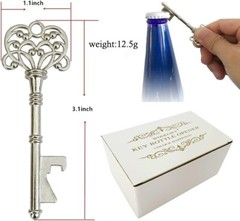 100 PCS Wedding Favors Bottle Opener,Wedding Gifts for Guest Vintage Skeleton Ke