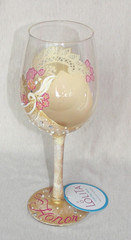 LOLITA MAID OF HONOR WINE GLASS 15 oz. – NEW