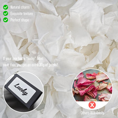 Real Preserved Rose Petals 50G(1.75Oz) for Wedding Decor, Romantic Nights – Incl