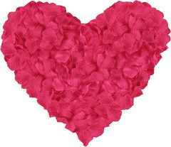 1000 Pcs Artificial Silk Rose Petals Decoration Wedding Party Color Sapphire Blu