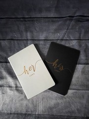 Personalized Wedding Vow Books His & Hers, Wedding Accessories & Gifts