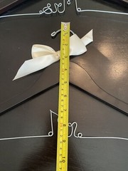 Mr & Mrs Hanger Set – Dark Wood & Metal – Weddings