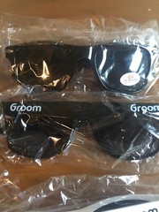 Groom Party Sunglasses – Set of 80 Groom Gifts Wedding Party Gifts
