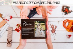 Niece Gifts Picture Frame, Aunt and Niece Gift Photo Frame, Uncle and Niece P…