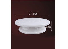 [JB] Turntable Bracket Tool 28cm Cake Decoration Icing Display Rotation