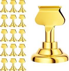 Sophisticated Gold Table Sign Holders – 1.7 Inches, Ideal for Elegant Occasions