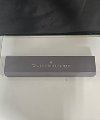 Waterford Crystal Lismore Cake Knife Stainless Steel Blade Boxed Rust on Ferrule