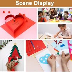 Silunkia 40 Sheets Christmas Red Cardstock 8.5 x 11 Craft 40 Sheets,