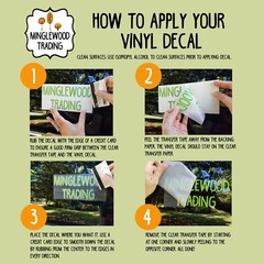 CARDS & GIFTS 8″ x 6.5″ Vinyl Decal Sticker – Wedding Label Sign