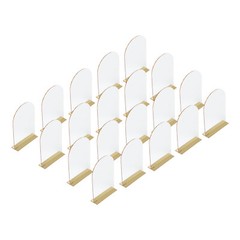 20PCS Gold Table Numbers Acrylic Party Table Numbers Wedding Table Numbers Sign