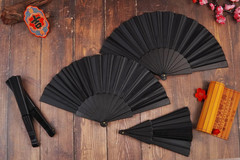 4 Pieces Folding Hand Fans Adult-Only Church Wedding Gift, Party Favors, DIY Dec