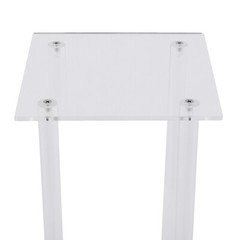 10x Acrylic Wedding Flower Stand Rectangle pedestal for Table Centerpiece Decor