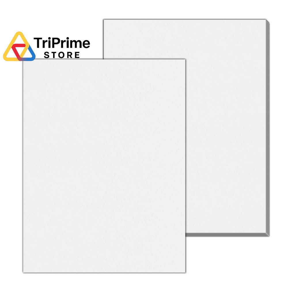 20 Sheets, 130 lb (350 gsm) – Thick Heavy White Cardstock, 20 Pieces,