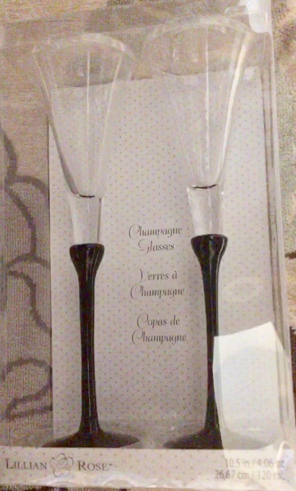 Lillian Rose Champagne Glasses