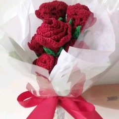 Handmade Rose Flower Bouquet Christmas gift item boy & girlfriend any occasions