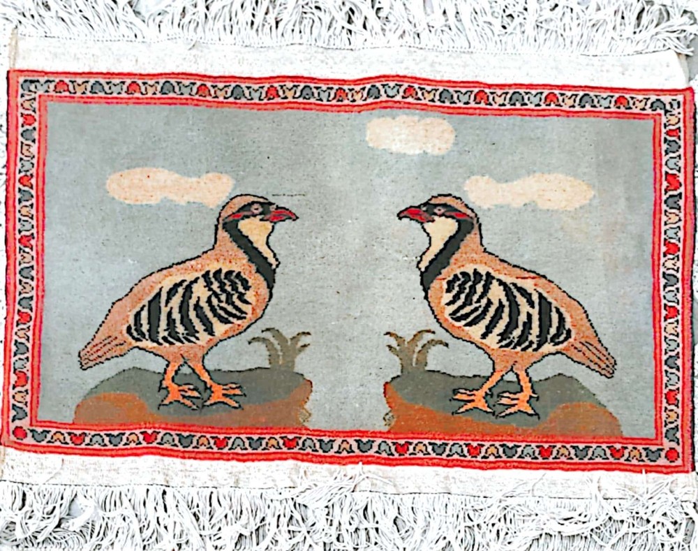 Afghan Wedding 💒 Rug💍 Size 80x50cm Design Couple married of a long time 🐦🕊️
