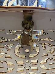 DIY Wedding Card Box with Lock 9.8”(L) 7.8”(W) 7.2”(H)