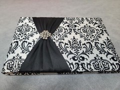 STUDIO HIS & HERS GUEST BOOK BLACK AND WHITE