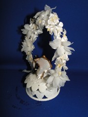 New Vintage Wilton Petite Kiss of Love Wedding CakeTop, 106-140