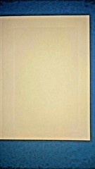 VINTAGE Card Tan 50/pk Embossed Rectangular Panel 5 1/8″ x 7 1/4″ folded