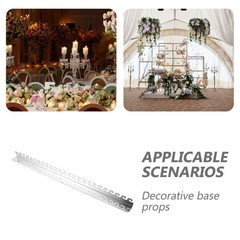 Backdrop Curtain Hanger: 50cm Backdrop Framing System Wedding Decorations