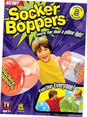 Inflatable Boxing Pillows – One Pair Boppers – Clear, Box and Bop – Durable
