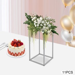 11 Pcs Flower Stands Flower Holder for Wedding Decorations Rectangular Wedding
