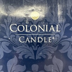 Colonial Candle Unscented Candles Classic Collection 372 Ivory Taper 10 In x 12