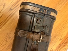 Unique Wooden Vintage Style Locking Suitcase for Wedding Reception Gift Cards