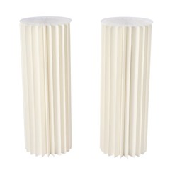 2 Pcs Wedding Centerpieces Cardboard Vases 31.5in Tall Flower Vase for Party