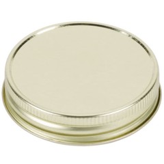 12 MASON JAR LIBBEY GOLD METAL DRINKING JAR LIDS FREE SHIPPING USA ONLY