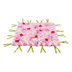 Artificial Flower Wall Background Silk Rose Flower Panels Wedding Backdrop Decor