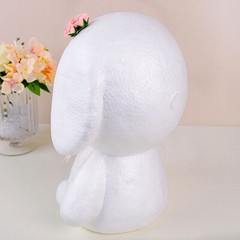 12″ White STYROFOAM PUPPY 3D Animal Model DIY Craft Decoration Party Supplies
