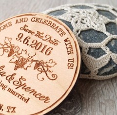 Save the dates, rustic save the dates, vineyard barn wedding save the dates