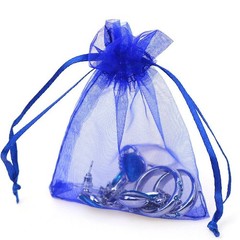100/200pcs 4×6″ Drawstring Organza Bags – Wedding Party Candy Jewelry Pouches