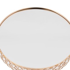 10Pcs Gold Iron Crystal Acrylic Cake Stand Set for Display and Decoration