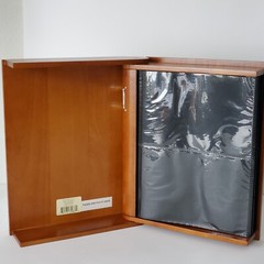 Lenox Wedding Promises Book Shelf Album Wood & Silver Tone for 160 Photos