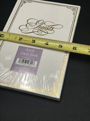 Details Accessories Guest Book 8″ x 5.25″ 32 Sheet Ruled GuestBook