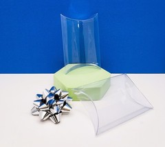 24-1500 pcs Plastic PVC Pillow Box Party Wedding Favor Retail Packaging Display