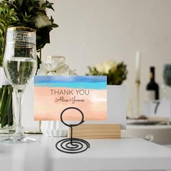 24 Pcs Table Number Holder Place Card Holders Photo Stands Wire Picture Name
