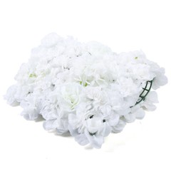 6Pcs Artificial Flower Wall Panel Backdrop Wedding Party Background Venue Decor