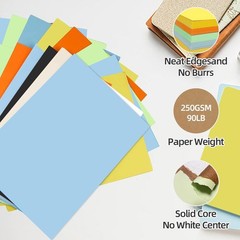 30 Sheets Grey Cardstock 8.5» x 11», 250gsm/90lb 8.5″ x 11″,