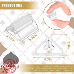 CUGLIN 60 Table Number Card Holders