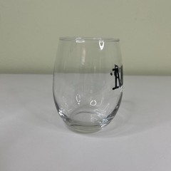 Set of 2 16 oz ‘Mr/Mrs’ Black Stemless Wine Glasses Wedding Anniversary Gifts