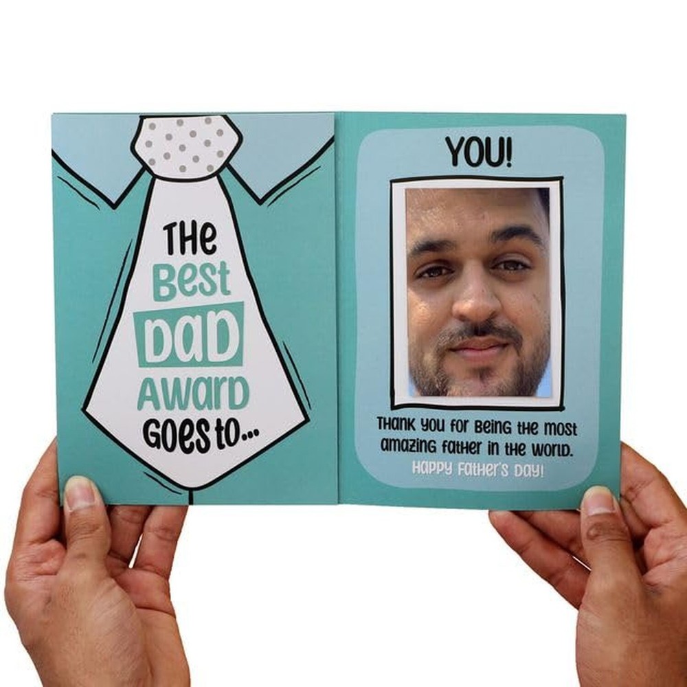 Mirror Greeting Card for Dad – Gift for Dads on Father’s Day