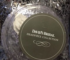 NEW $189 David’s Bridal Flowers Pearls Crystals Elegant Clip In Hair Headpiece